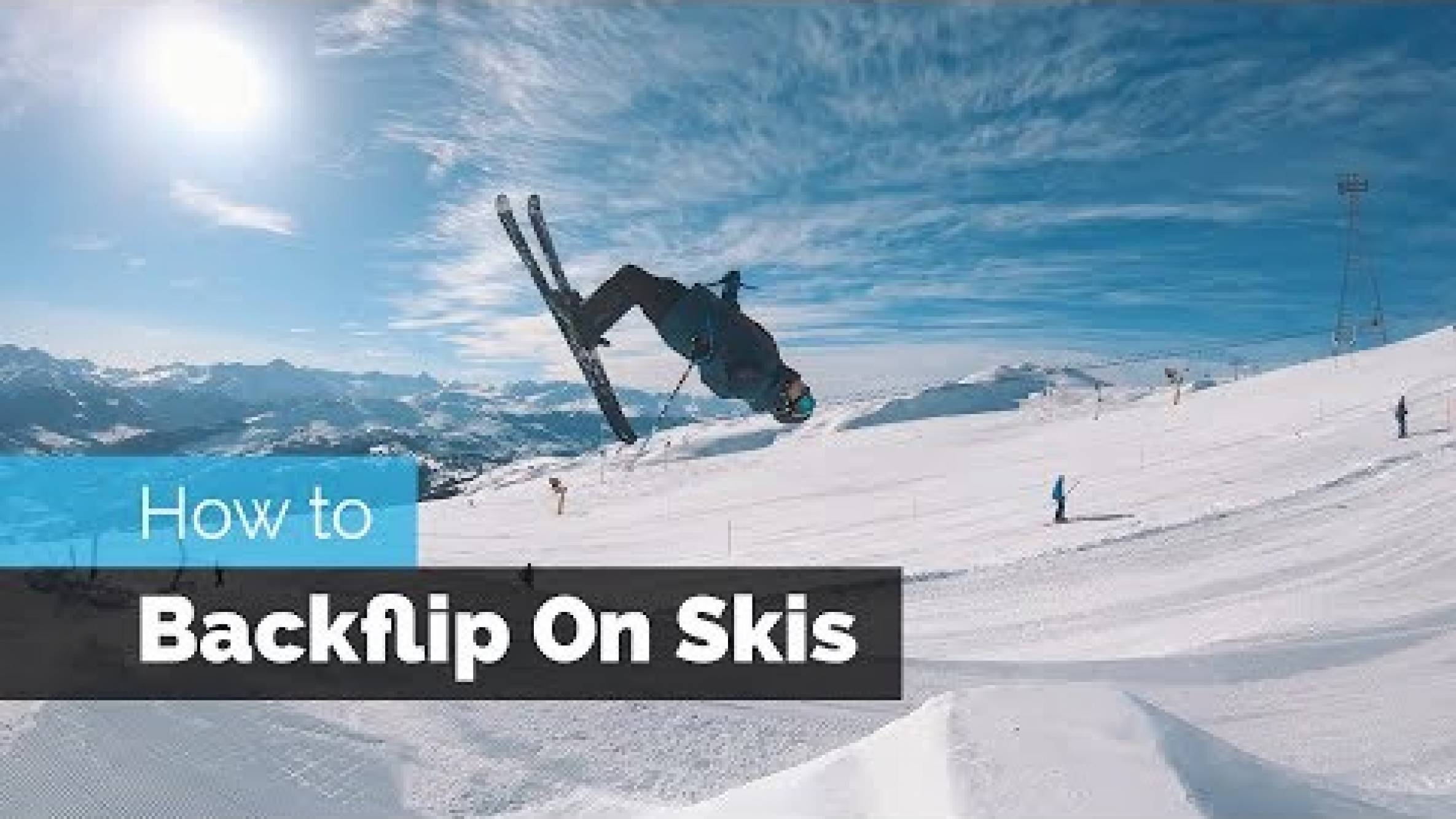 Freestyle Skiing Backflip lernen Videotutorial skibasics.de